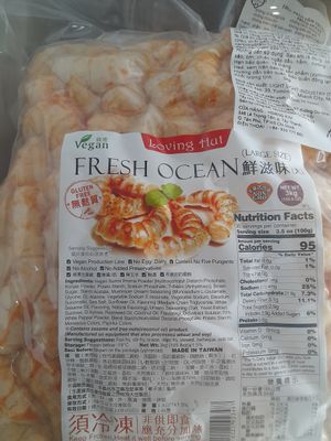 Vegan Frozen products at Cơm Chay Hoàng Kim in Ho Chi Minh City