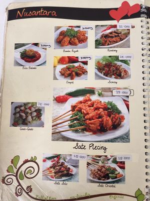 Their sate/satay is really nice  at Loving Hut in Denpasar