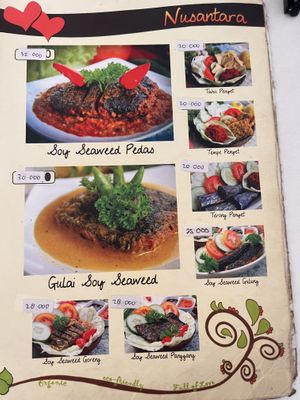 More options  at Loving Hut in Denpasar