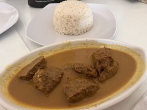 Rendang  at Loving Hut in Denpasar