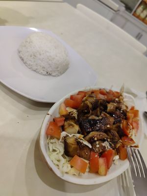 . at Loving Hut in Denpasar