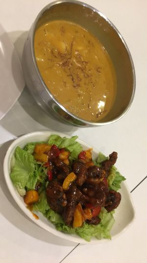 ! at Loving Hut in Denpasar