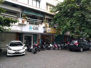 outside at Loving Hut in Denpasar