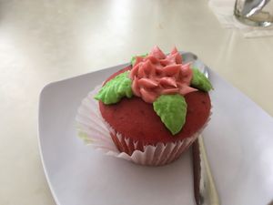 Muffin at Loving Hut in Denpasar