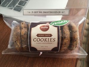 Cookies at Loving Hut in Denpasar