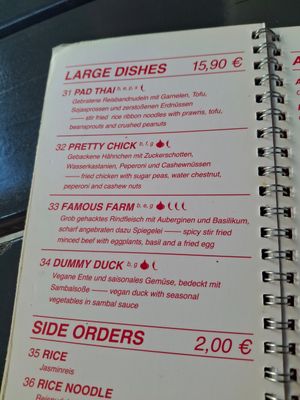 34 is vegan (Main dish) at Transit  in Berlin