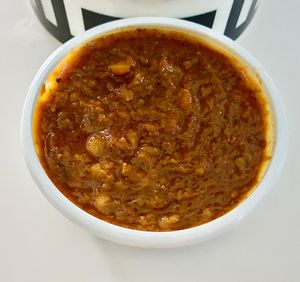 Chana masala  at Chaat Bazaar - International City in Dubai