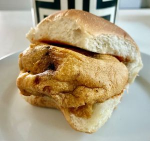 Vada pav  at Chaat Bazaar - International City in Dubai