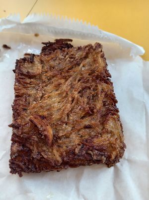 Hashbrown (amazing) at Little Bagel Co - Baldwin in Bristol