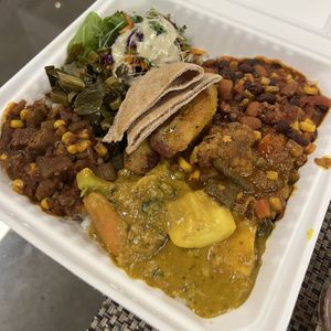 combo plate 😍  at WorldBeat Cafe in San Diego