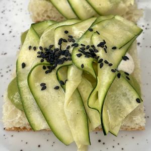 Panini zucchini  at Rogovilka in Ljubljana