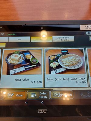 Udon at Saga-Tofu Ine North Branch - 嵯峨とうふ 稲 北店 in Kyoto