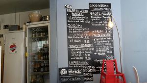 Daily offers on blackboard.  at Die Zauberei in Bregenz