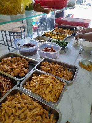 Ingredients at Quan Chay Sen Ngoc in Ho Chi Minh City