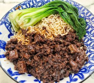 braised meat noodles at Hope Vegetarian - 希望素食 in Kuching