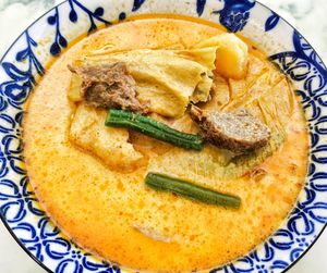 Curry noodles at Hope Vegetarian - 希望素食 in Kuching