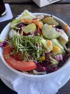 Salat  at Oberstdorfer Dampf Bier Brauerei in Oberstdorf