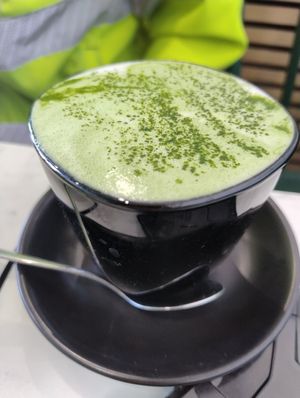 Matcha Latte at ONE 2 GO in Mansfield Park