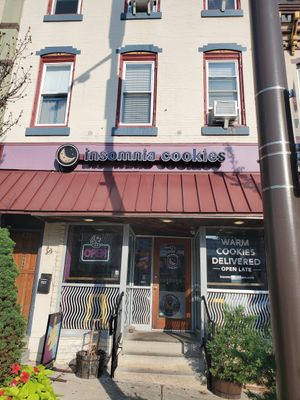 Front of store at Insomnia Cookies in Conshohocken