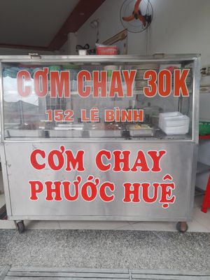 Stall at Cơm Chay Phước Hue in Ho Chi Minh City