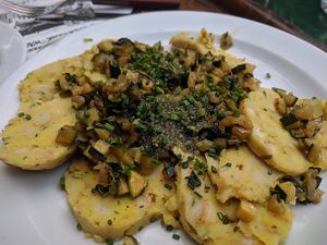 vegan special in june at Weingut Feuerwehr Wagner in Vienna
