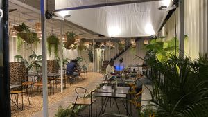 Interior of establishment   at Alra Cafe in Viluppuram