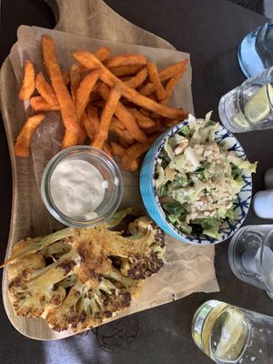 Cauliflower steak   at Augustin in Vienna