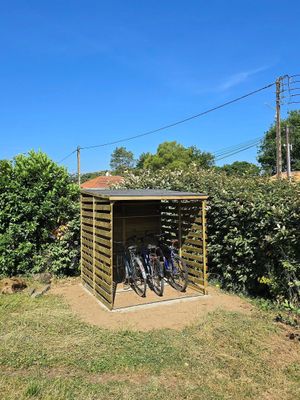 Bike shelter at Vegocéane  in Saint-michel-chef-chef