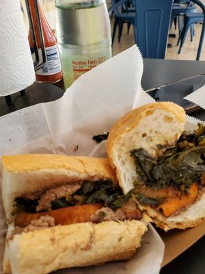 Sweet Potato Po'boy at Killer Poboys in New Orleans
