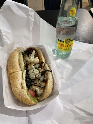 The Cauliflower Poboy at Killer Poboys in New Orleans