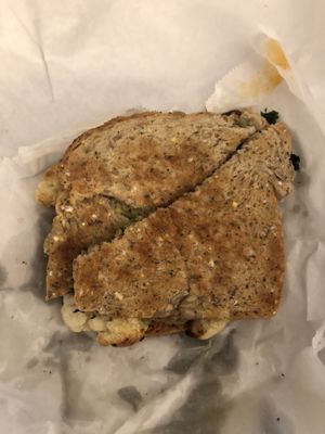 Cauliflower sand yummmm at Killer Poboys in New Orleans