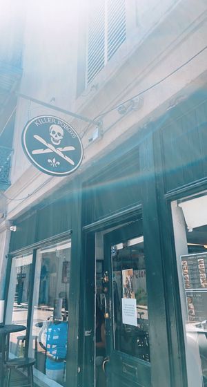 outside   at Killer Poboys in New Orleans