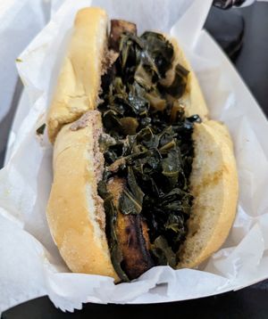 Roasted sweet potato at Killer Poboys in New Orleans