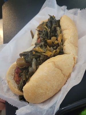 Sweet potato poboy at Killer Poboys in New Orleans