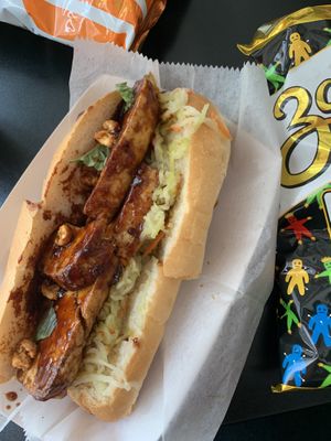 Thai bbq tofu poboy  at Killer Poboys in New Orleans