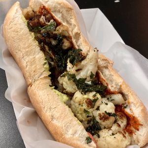 Cauliflower Po’Boy. #Veganuary at Killer Poboys in New Orleans