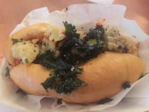 vegan po boy! at Killer Poboys in New Orleans