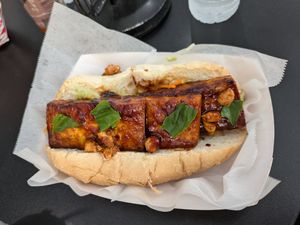 Thai BBQ tofu at Killer Poboys in New Orleans