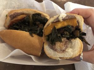 Sweet potato poboy at Killer Poboys in New Orleans