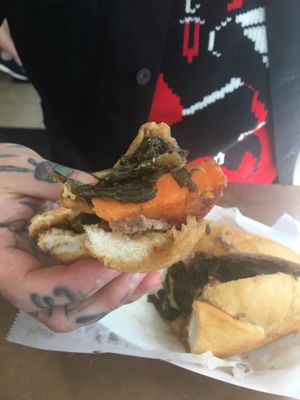 Sweet potato po boy.  at Killer Poboys in New Orleans