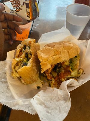 Roasted cauliflower  at Killer Poboys in New Orleans
