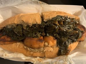 Sweet potato poboy at Killer Poboys in New Orleans