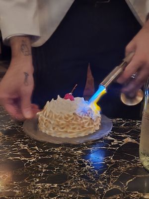 Baked Alaska at Vulture in San Diego