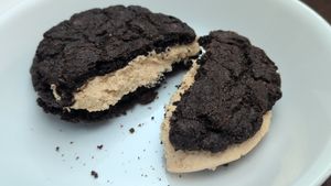 Vegan buckeye cookie at Mother Earth Storehouse in Kingston