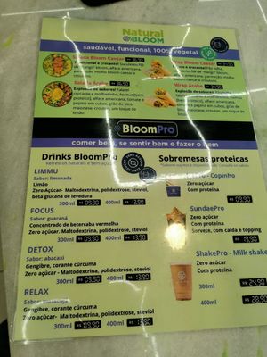 Salads and drinks at XBloom Barão Geraldo Campinas  in Campinas