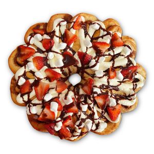 Wreath Cake!  at Cinnaholic in New Orleans