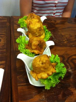 Vegetable Shui Mai at Mango in Bangkok