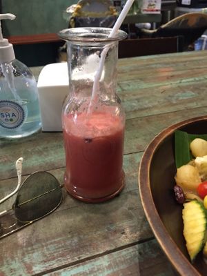 Watermelon juice at Mango in Bangkok