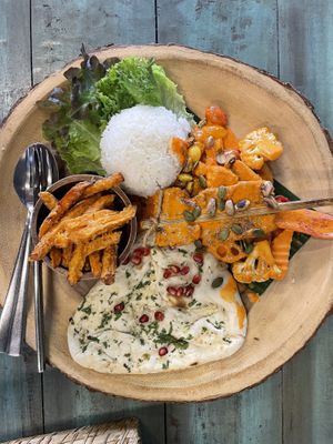 Curry  at Mango in Bangkok