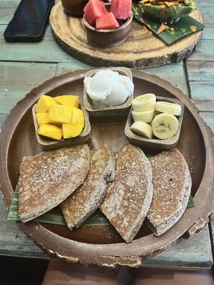 Vegan pancakes 🥞   at Mango in Bangkok